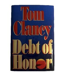 Debt of Honor by Tom Clancy 1994 Hardcover 1st Edition HCDJ Book Gift